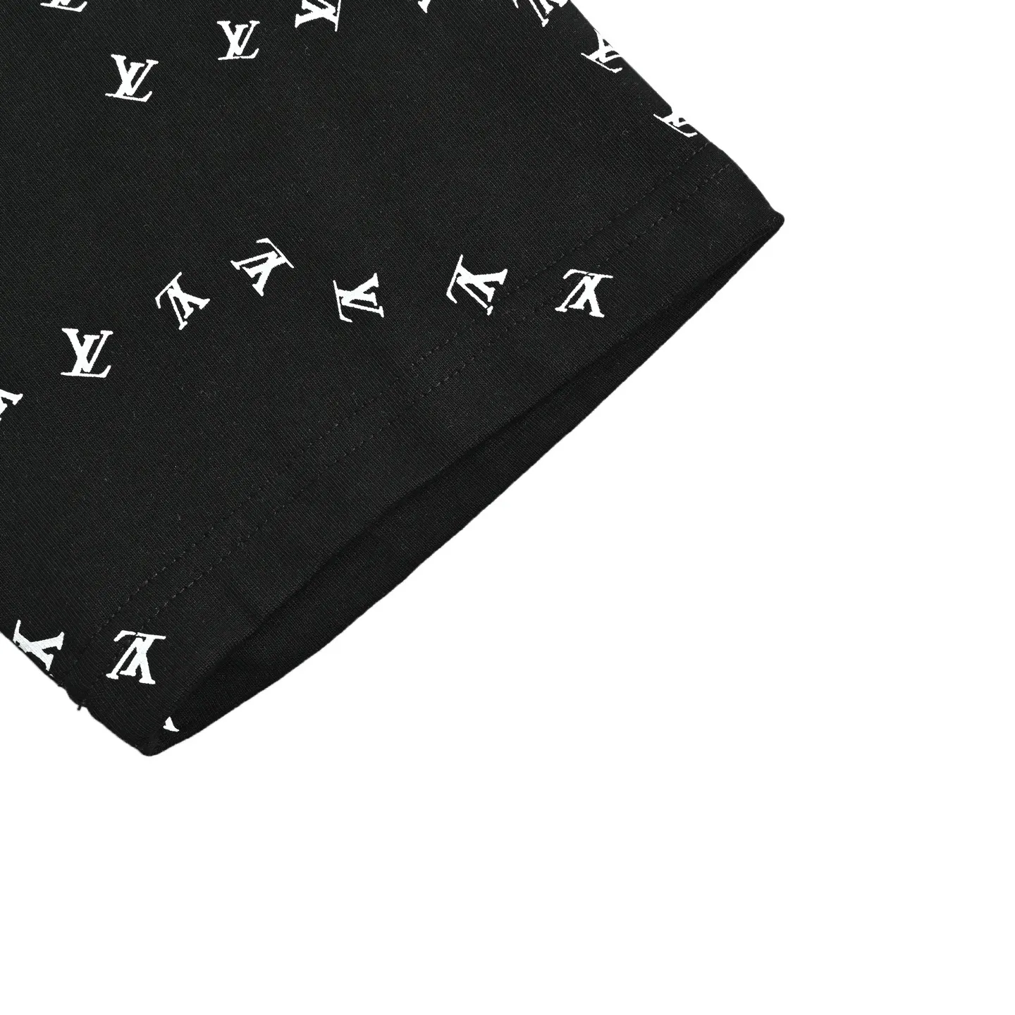 Louis Vuitton/Louis Vuitton small label printed letter embroidered short sleeves